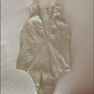 Free People ribbed bodysuit